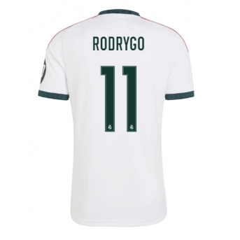 Real Madrid Rodrygo Goes #11 Maglia Gara Casa Repliche 2026-27 Maniche Corte